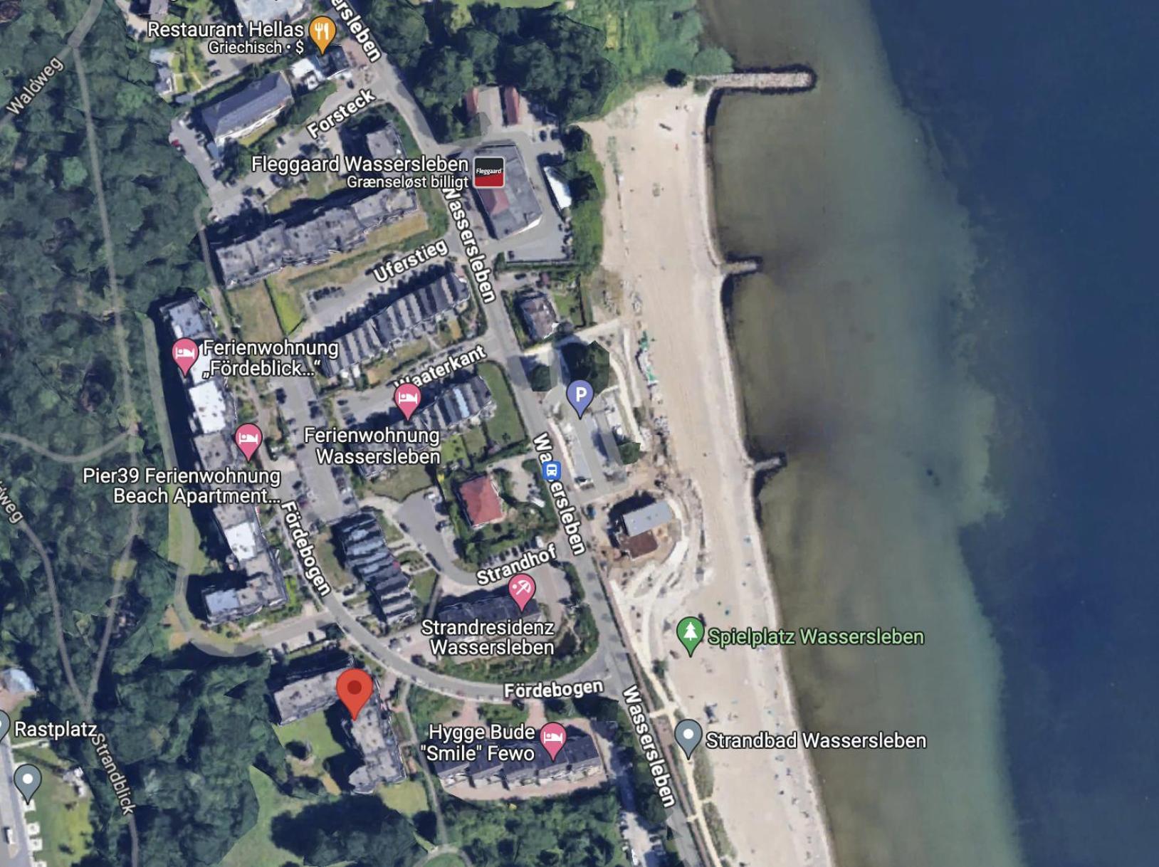 Koje Klabautermann Am Strand Харисле Екстериор снимка
